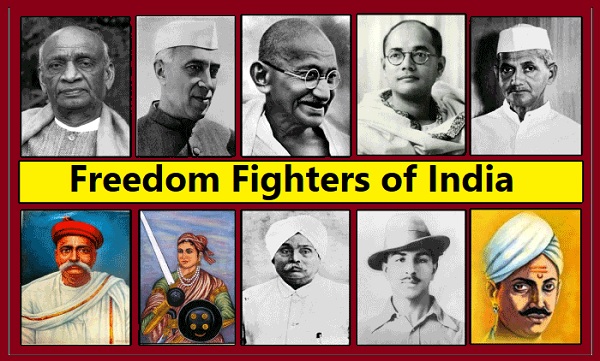 Essay On Freedom Fighters For Student Kids, Short And Long Paragraph